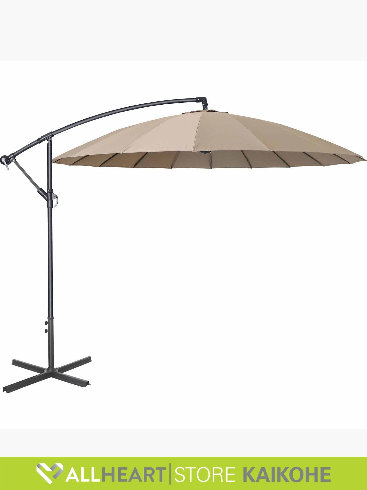 Cantilever Umbrella 3m Taupe Cover Only - Umbrella