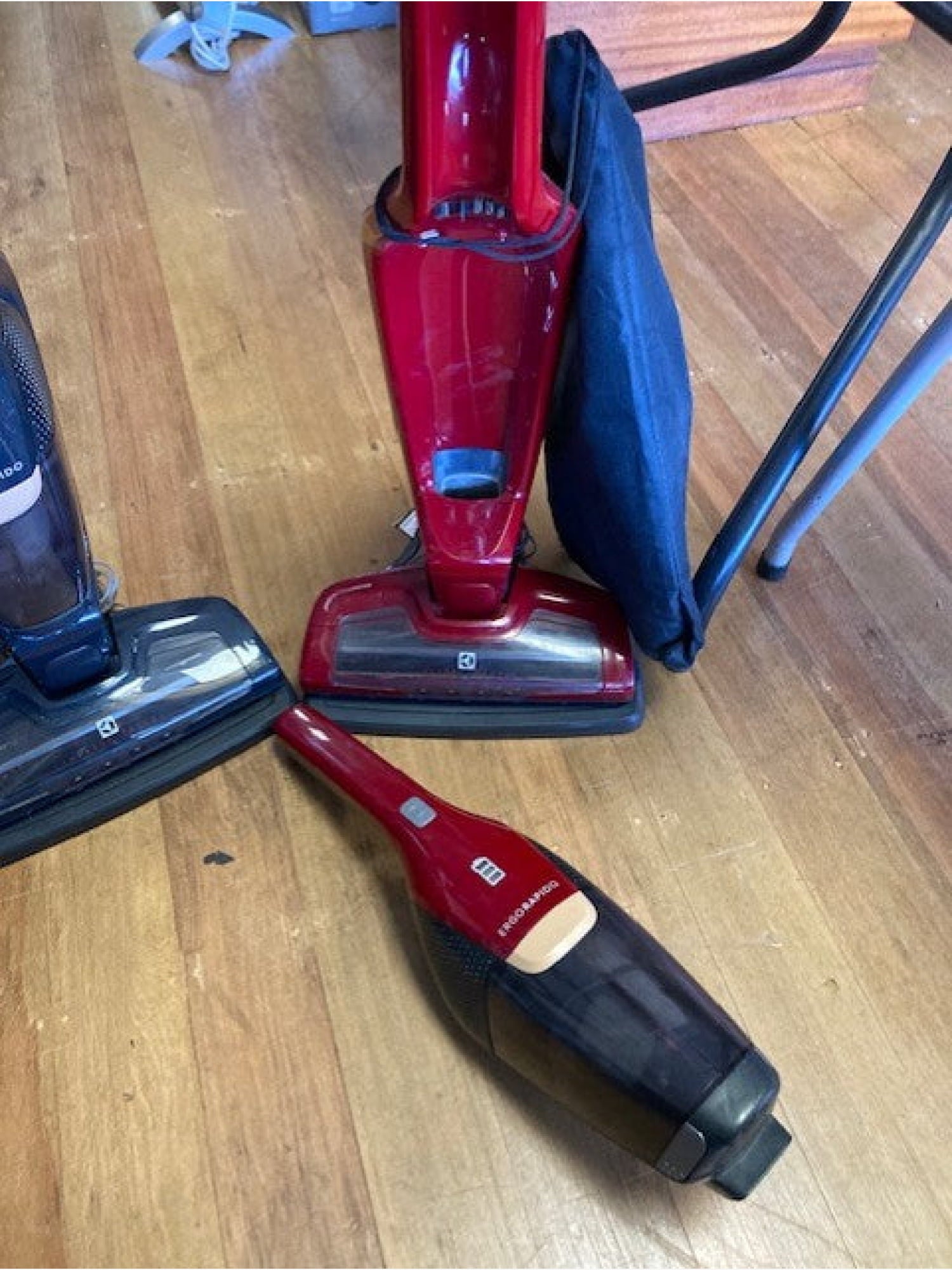 Electrolux Stick Vac Black/Blue/Red - Refurbished item - Vacuums