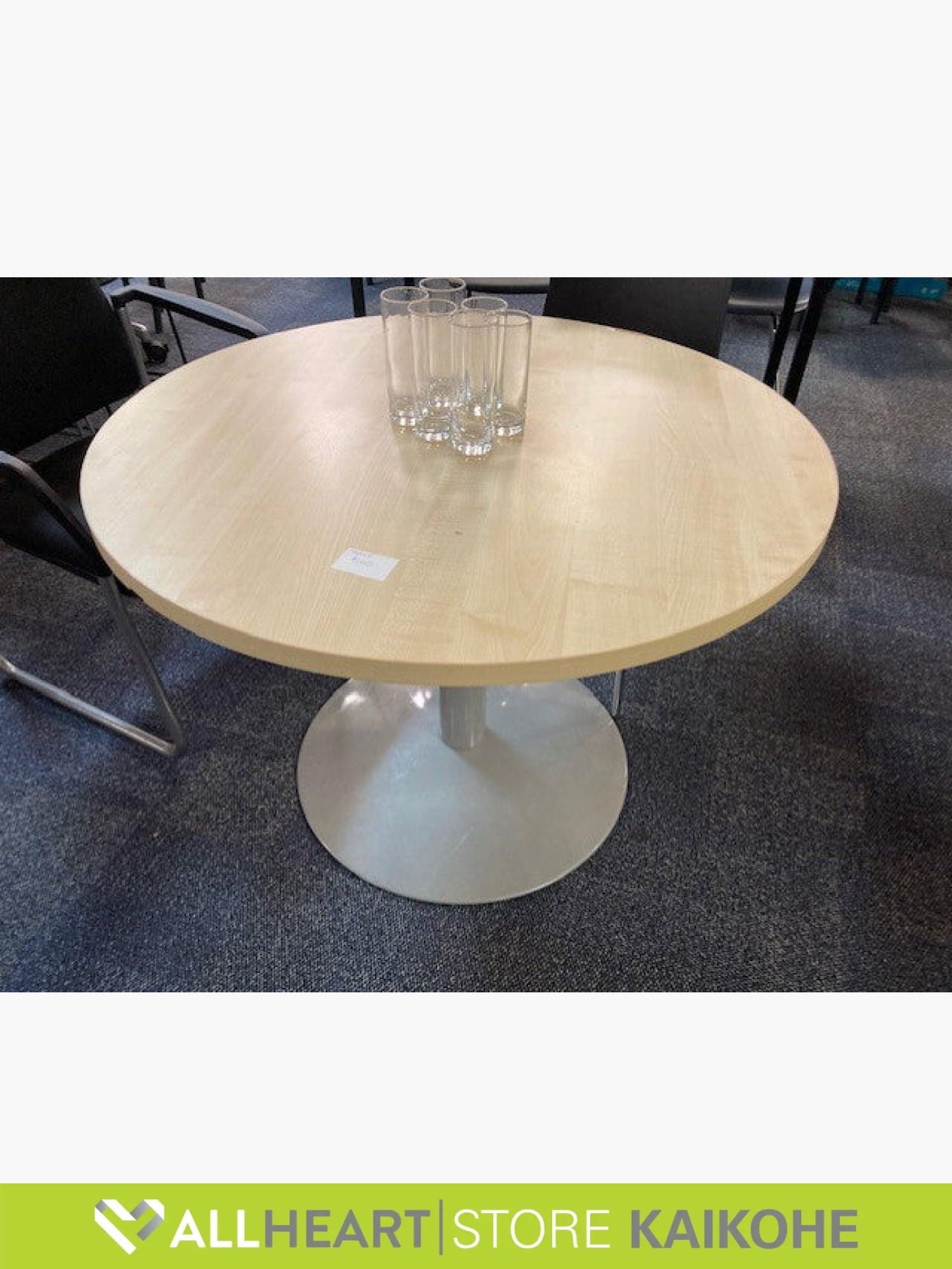 Veneer Round Table - Tables