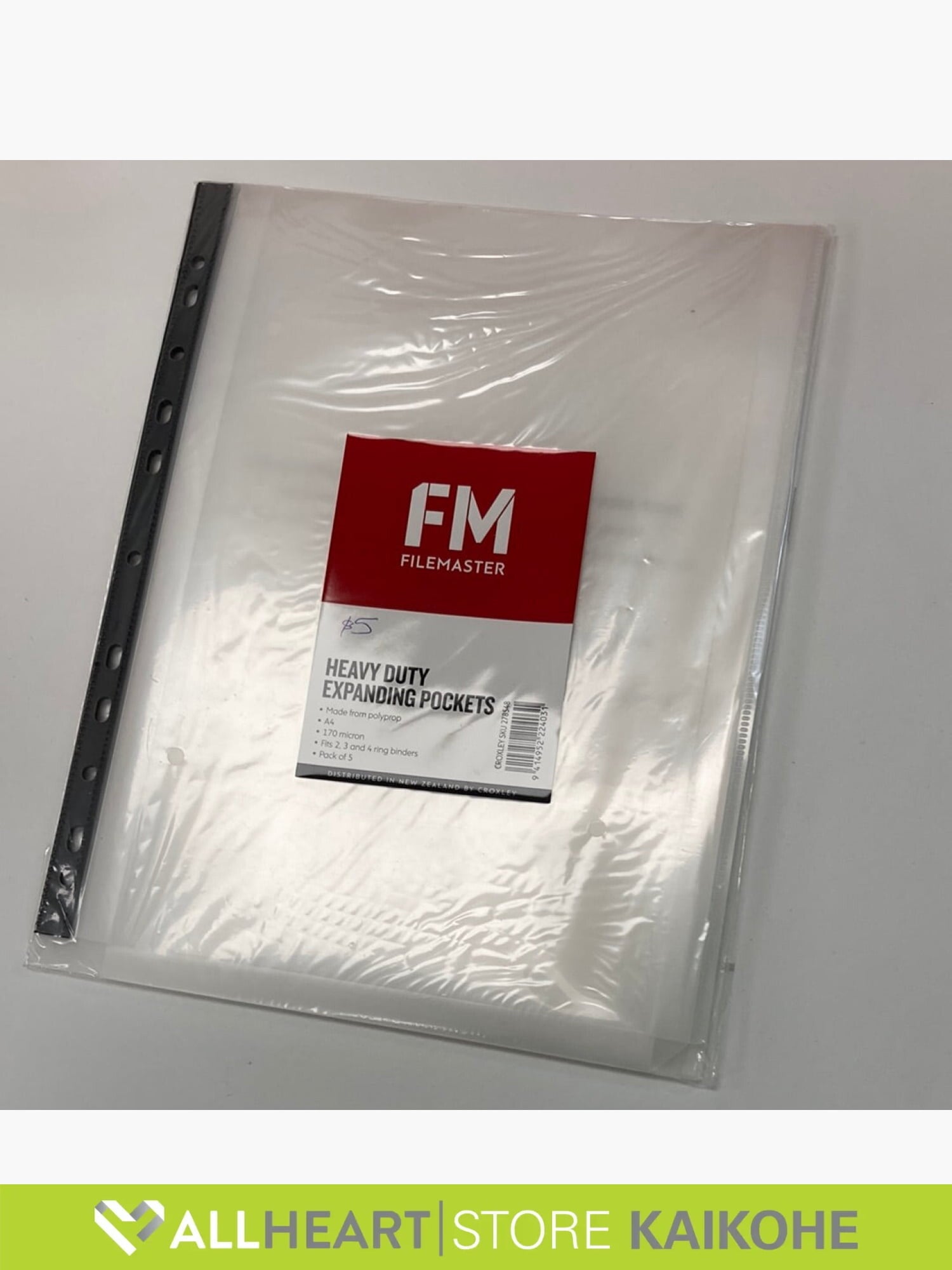 FM Filemaster - Heavy Duty Expanding Pockets